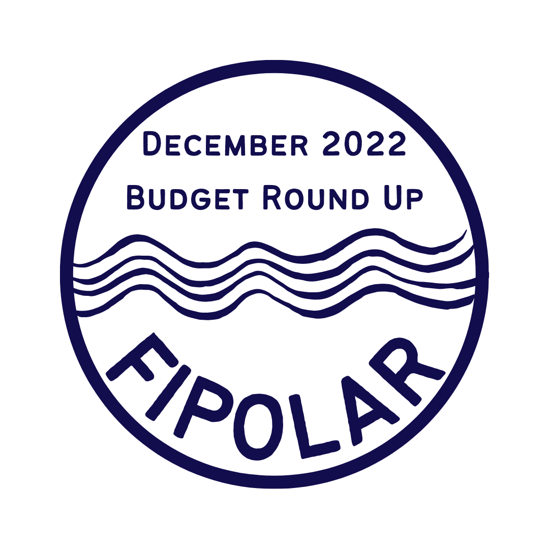 December 2022 Budget Round Up